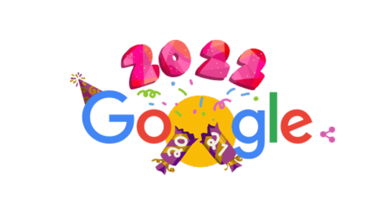 Google doodle για 1-1-2022