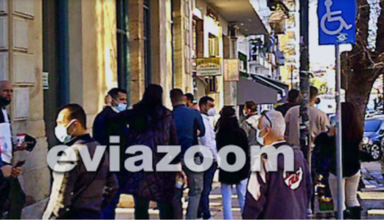 Ουρές στη Χαλκίδα για ένα rapid test