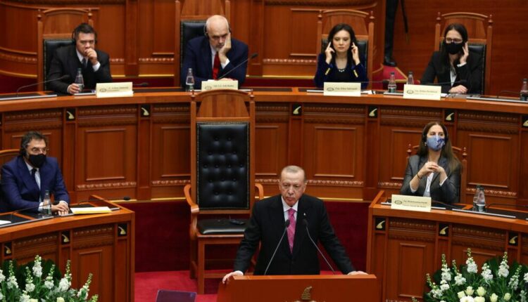 Ερντογάν Αλβανική Βουλή