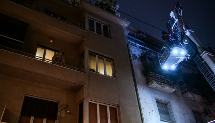 Φωτιά στο Κολωνάκι