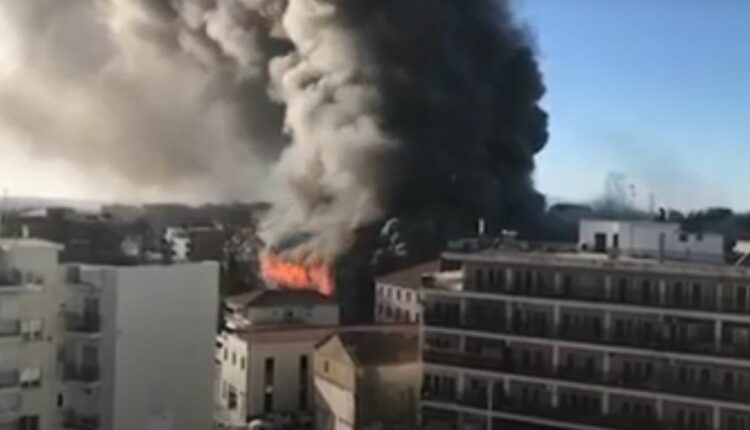 Φωτιά στην Ξάνθη