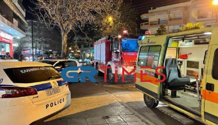 Πτώση κοπέλας στον Εύοσμο