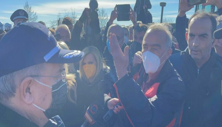 Αγρότες στη Λάρισα