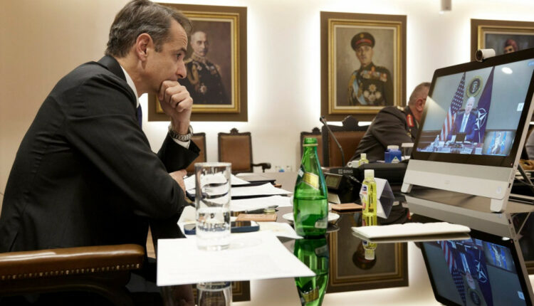 Μητσοτάκης στη διάσκεψη του ΝΑΤΟ