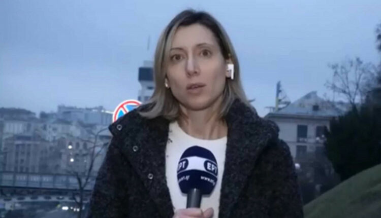 Δημοσιογράφος ΕΡΤ στην Ουκρανία