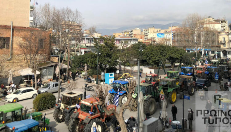 Αγρότες στη Δράμα