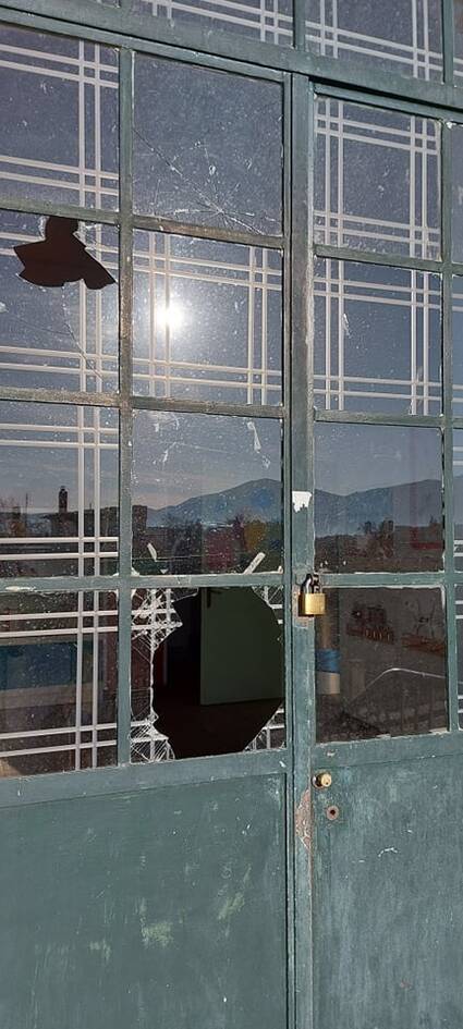 Φθορές σε σχολείο στην Ελασσόνα