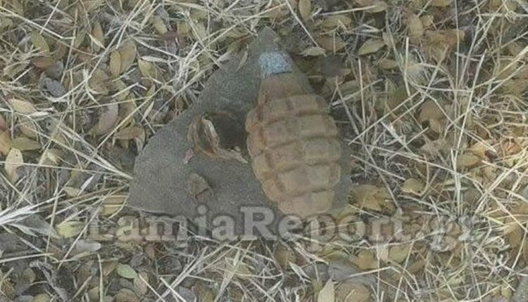 Χειροβομβίδα στη Φθιώτιδα