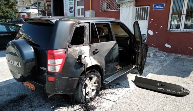 Αυτοκίνητο δημάρχου Παύλου Μελά