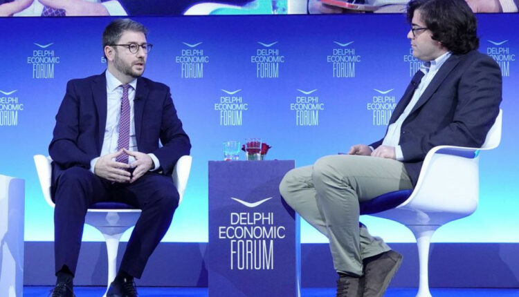 Ανδρουλάκης στο Οικονομικό Φόρουμ των Δελφών