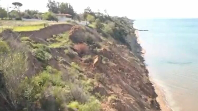 Κατολίσθηση στην Αχαΐα