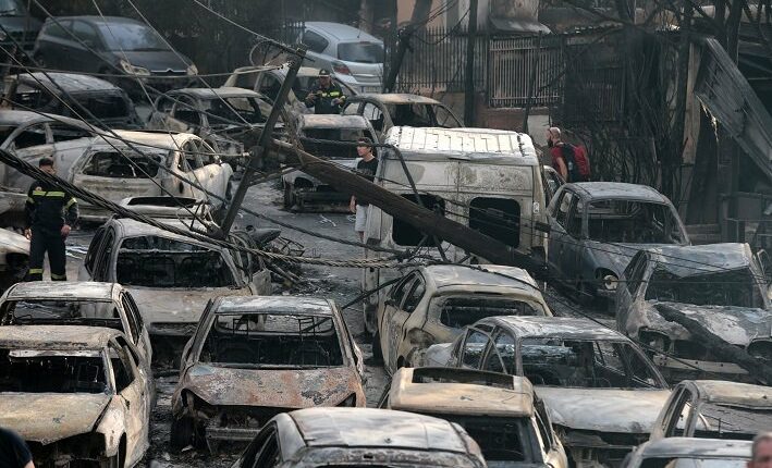 Φωτιά στο Μάτι