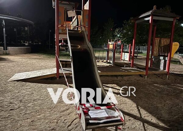 Τσουλήθρα στη Θεσσαλονίκη