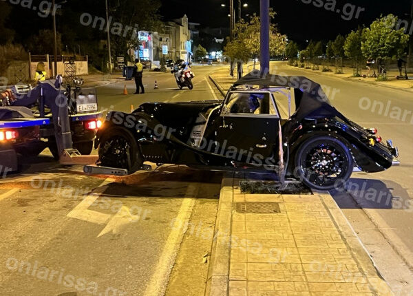 Τροχαίο στη Λάρισα